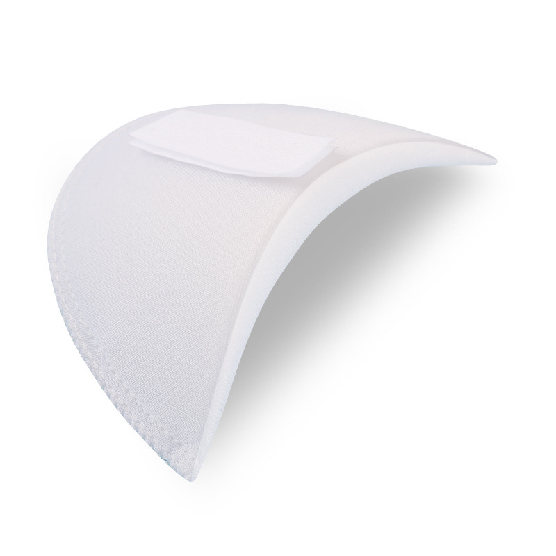Sponge Shoulder Pad Sliding Shoulder Collapsed Right Angle Jacket Suit Invisible Velcro Self-adhesive Sponge Pad Seam-free Shoulder Pad