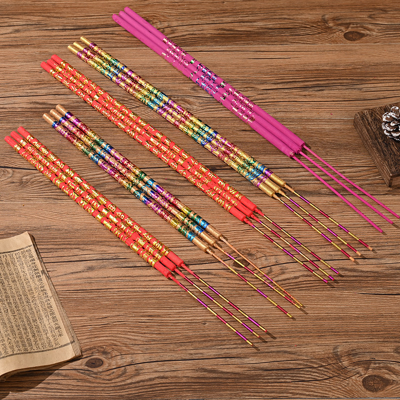 Manufacturer Customized 12cm 50cm Convex Dragon Incense Prayer Incense Household 3 Pieces of Prayer Incense Convex Dragon Embossed Buddha Incense Bamboo Stick