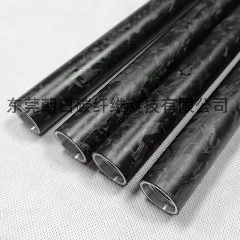 Carbon Fiber Carbon Tube with Forged Texture Surface, Direct Supply from Manufacturer, High Strength