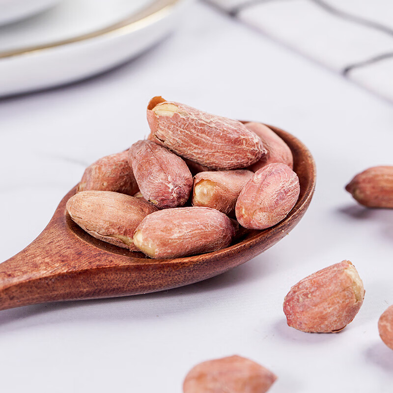 2024 Authentic Shandong Five-Spice Peanuts 2.5kg Pack Without Shell Traditional Crispy Cooked Garlic Flavor Snack Wholesale