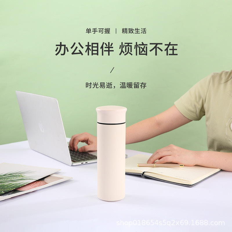 Вакуумная термос кружка из нержавеющей стали, с цифровым дисплеем температуры, рекламный подарок