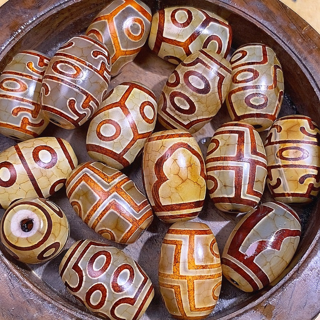 Natural agate beads 1 to 9 eyes beads Xizang beads beads beads DIY with beads multi-beads loose beads beaded agate