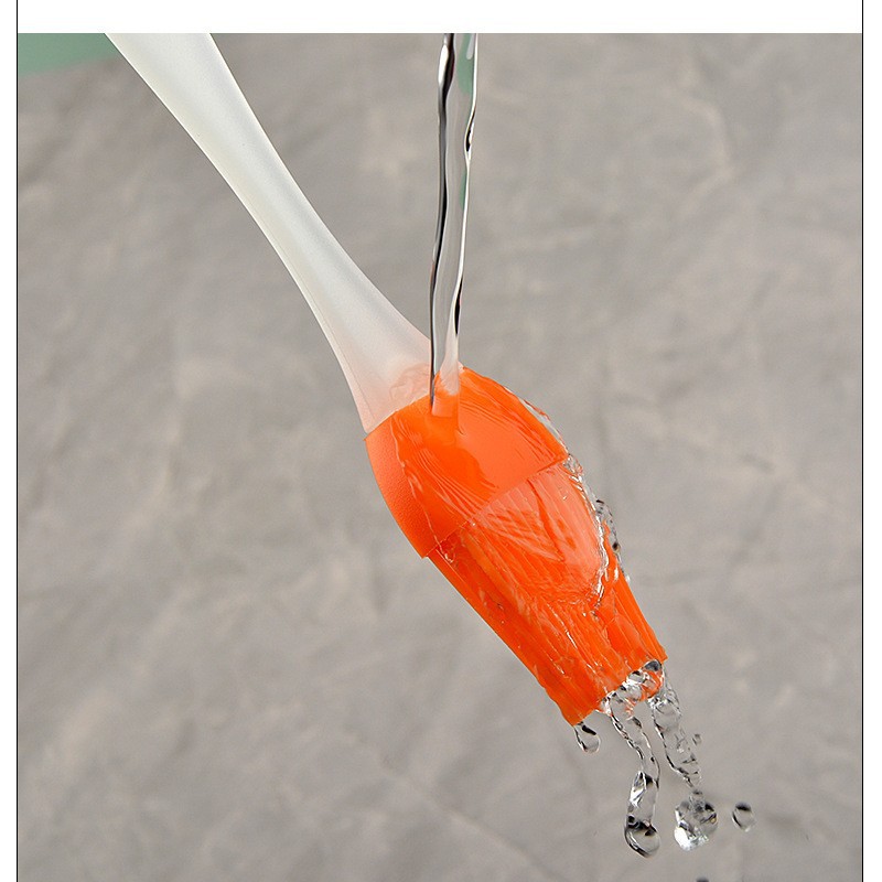 Silicone brush small size split lint-free barbecue seasoning brush high temperature baking oil brush factory in stock wholesale