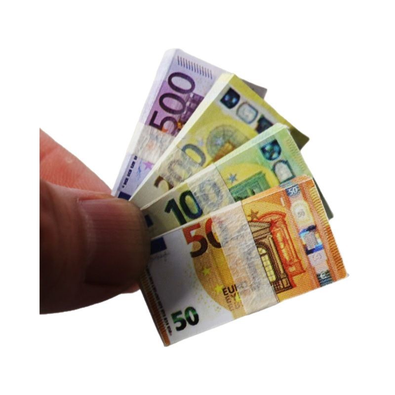 Dollhouse pocket props [mini miniature model simulation banknotes] BJD accessories doll house food play