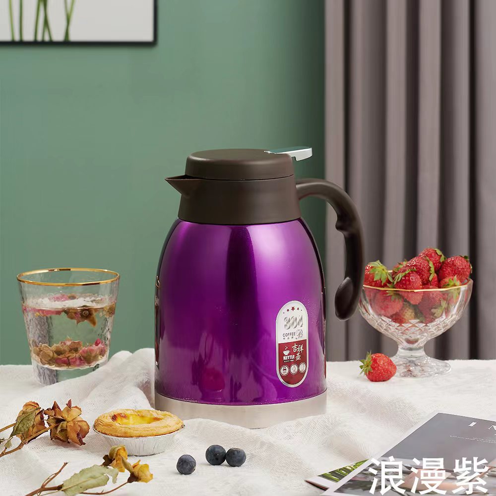 1.6L Jixiang pot 304 stainless steel vacuum heat preservation pot heat preservation and cold preservation can be customized and processed