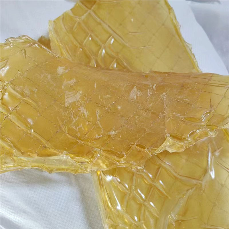 In-Stock High-Viscosity Cowhide Glue Thickening Electrolytic Cowhide Film Industrial Textile Woodworking Cowhide Film Animal Skin Glue Manufacturer