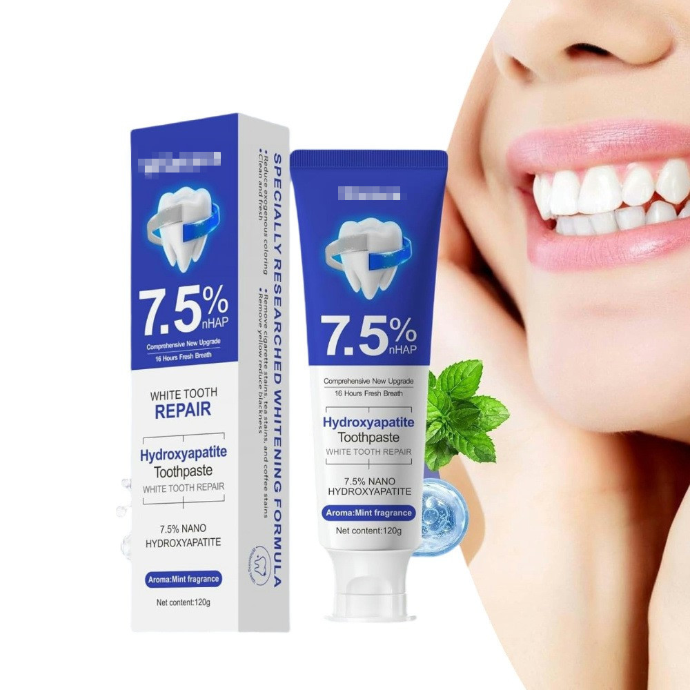 Hydroxyapatite Toothpaste7.5% Nano Hydroxyapatite Toothpaste Repair Tooth Enamel