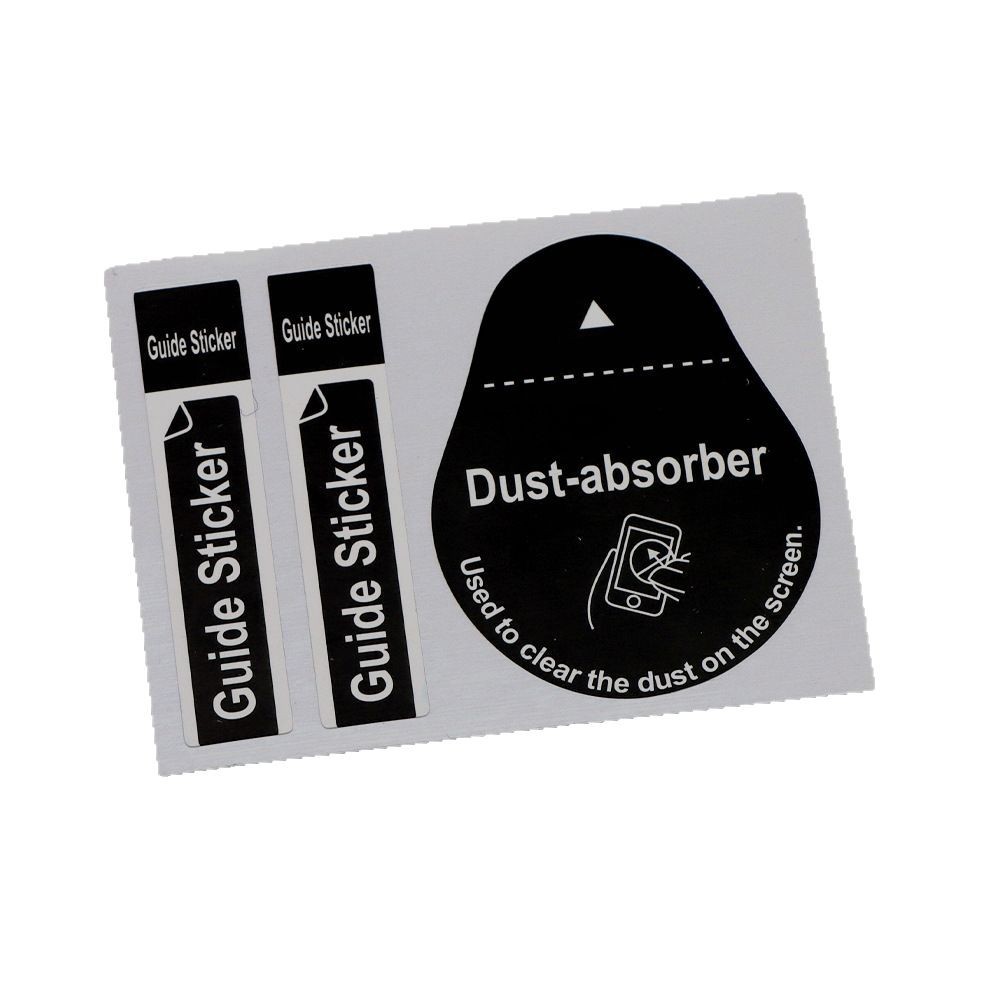 Guide label vacuum film dust removal paste 1 2 tools mobile phone screen vacuum film 2 in 1 wholesale dust removal paste