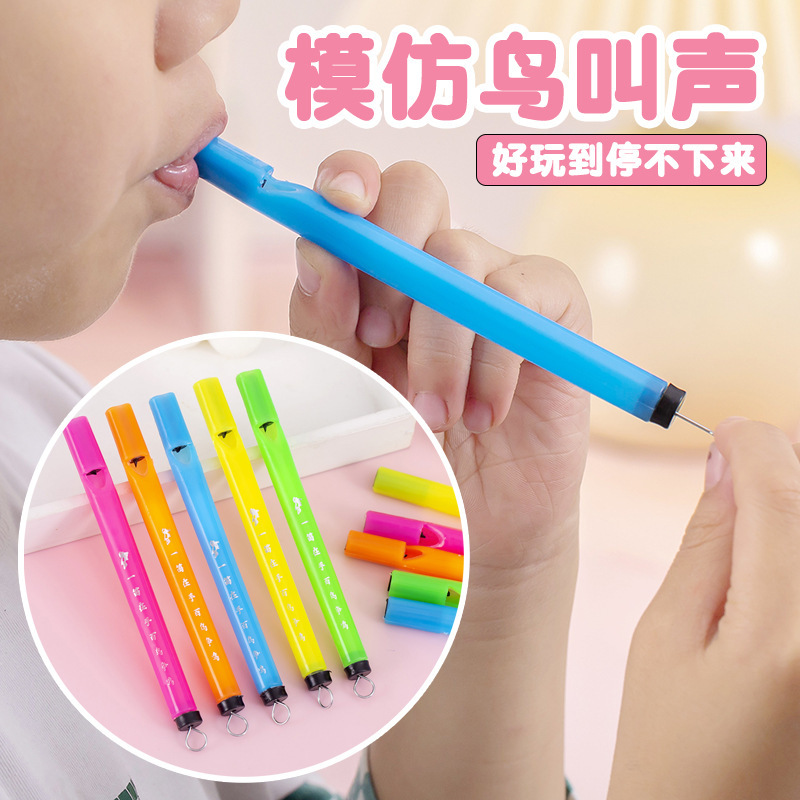 Играющая птичья флейта детская образовательная игрушка музыкальный инструмент