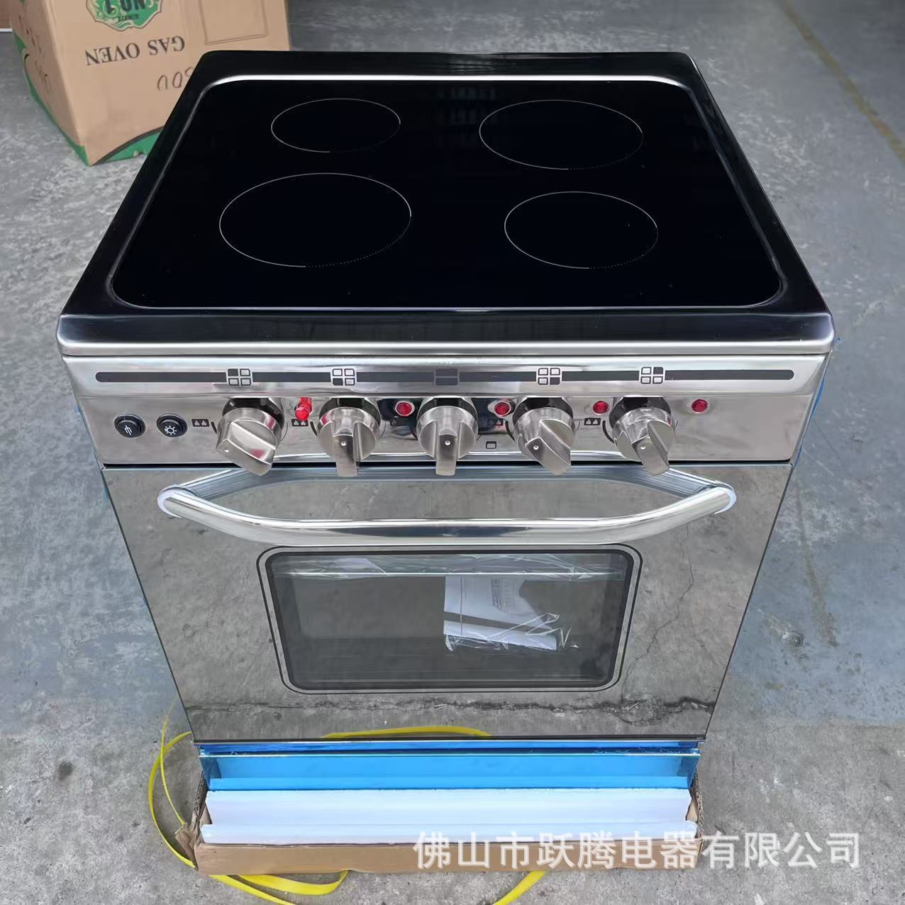 Экспортная электрическая печь 80 см, газовая плита с духовкой, британский стандарт 4 электроды