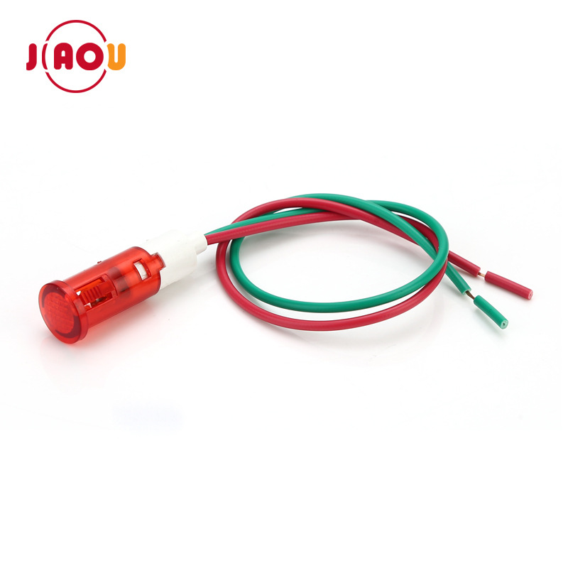 10mm power indicator light with wire MDX11A water heater/freezer/disinfection cabinet card type working indicator light