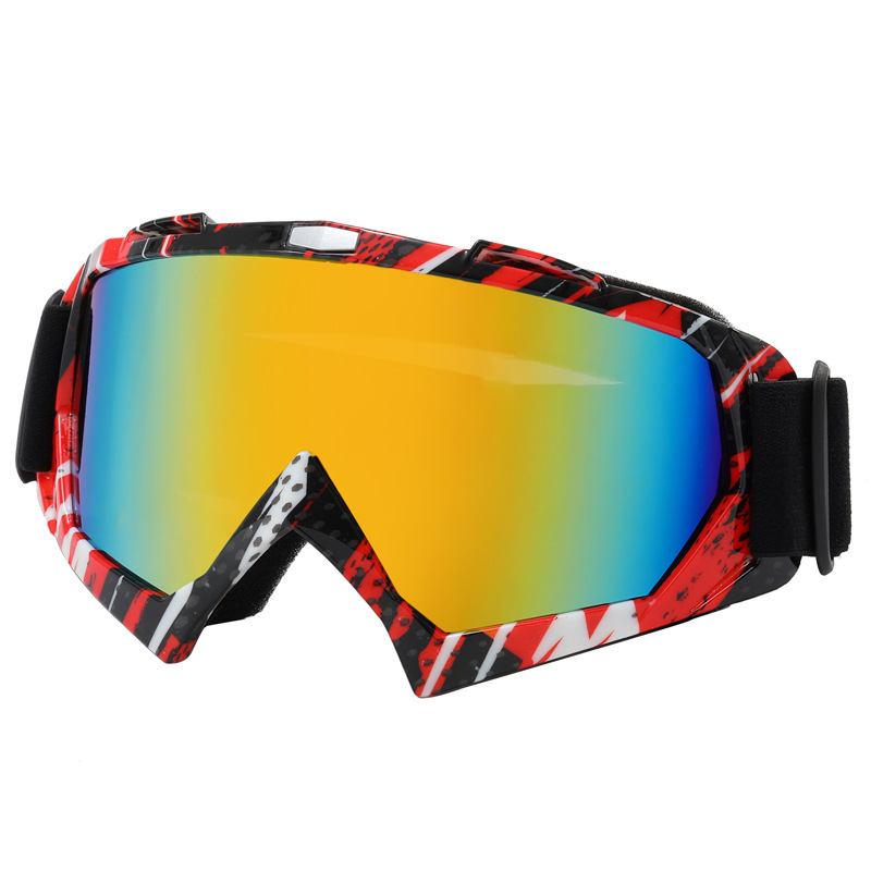 Cross-border new ski glasses windproof UV snow goggles goggles men and women outdoor adult ski goggles wholesale