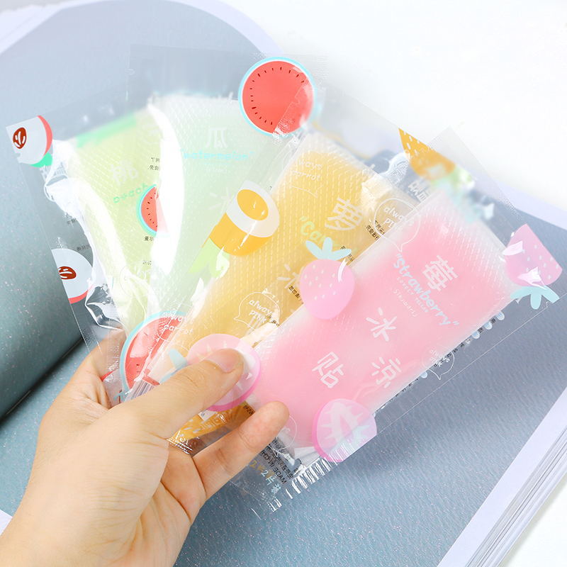 Летняя охлаждающая паста для студентов, предотвращающая жару и охлаждающая, с милым фруктовым вкусом