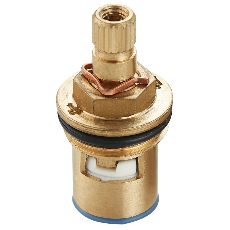 Faucet copper thickened valve core pressure resistant high temperature resistant single Cold hot quick opening triangle valve ceramic core hidden valve accessories