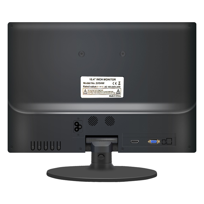 Five rainbow 15.4 inch home office LCD monitor Full HD LCD monitor