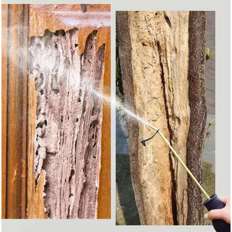 Large capacity copper tube powder sprayer termite killing powder ball cockroach ant powder diatomite spray gun insecticidal powder sprayer