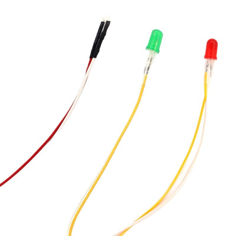 Lantern Bulb Pointed Tip Led Wire-Welded Bulb Toy Energy-Saving Lamp Equipment Indicator Light Power Supply High Brightness