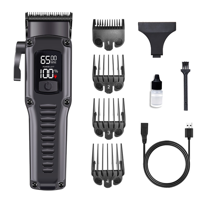Cross-border new high-power dog shaver professional charging pusher cat hair clipper pet electric clippers