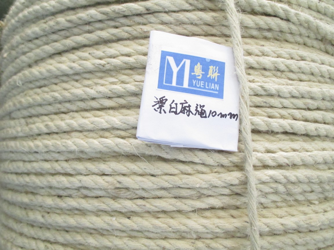 10мм отбеленный конопляный шнур для DIY садового связывания экологически чистый высококачественный конопляный шнур собственного производства