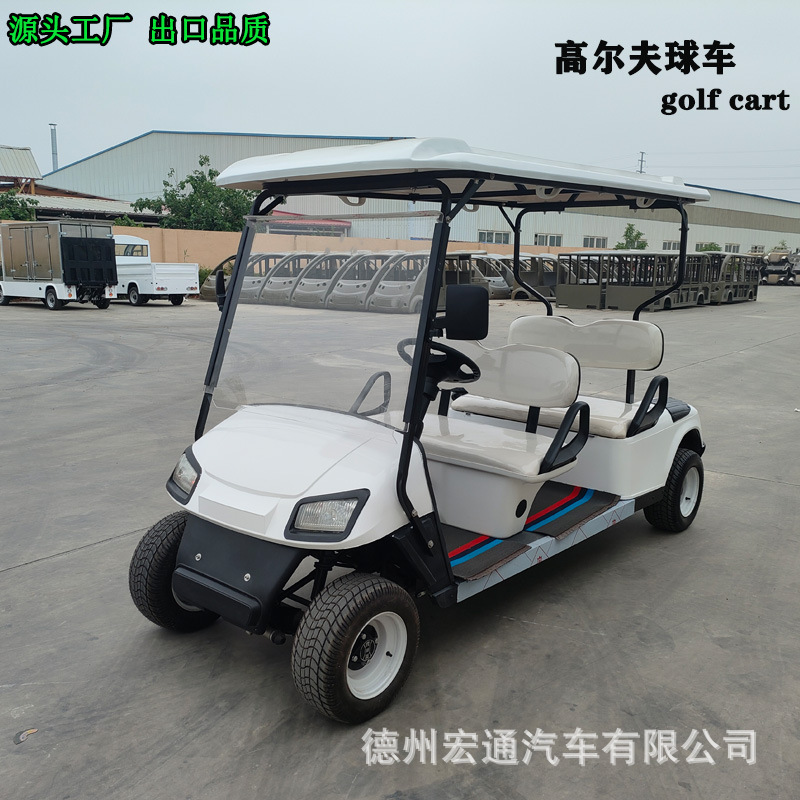 Электрический гольф-карт на 4-6 мест, для туристических достопримечательностей, патрульный автомобиль, осмотровой гольф-карт