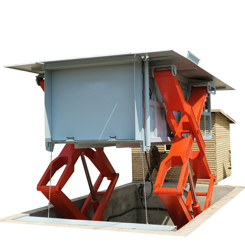 Garbage transfer station equipment garbage transfer station compressor 6 Square 8 cubic 10 cubic buried garbage station