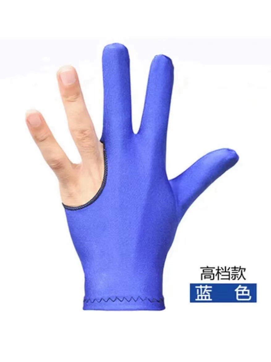 Billiards Gloves Billiard Room Professional Breathable Thin High-end Men's and Women's Left and Right Hand Three-finger Gloves Yo-Yo Gloves