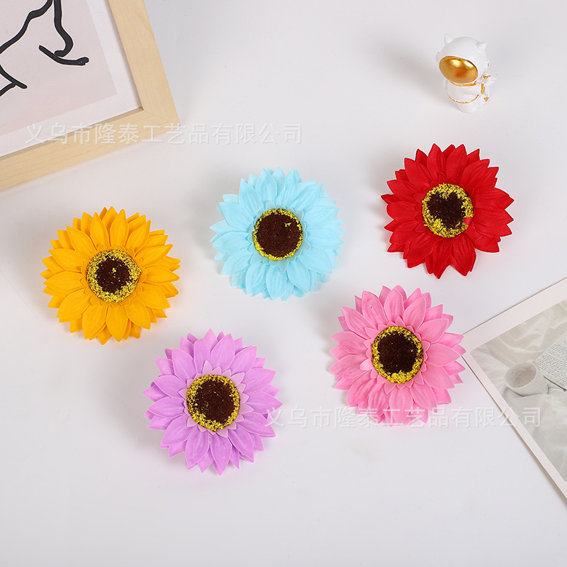 Подарок на День матери мыльный цветочный букет подсолнечник DIY Искусственные мыльные цветы оптом