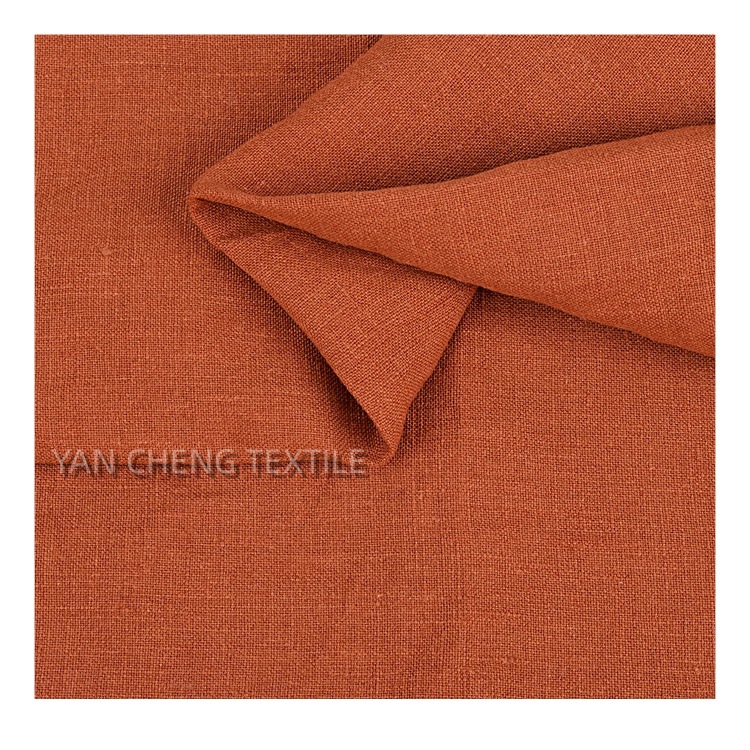 Natural Hemp Sand-Washed Fabric 260g Hemp Plain Washed Old Retro Fabric Thickeneded Hemp Casual Washed Hemp