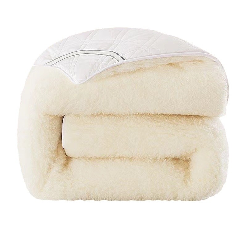 Australian Wool Mattress Upholstered Home Bedroom Winter Lamb Wool Blanket Winter Thickened Warm Pad Bed Mattress
