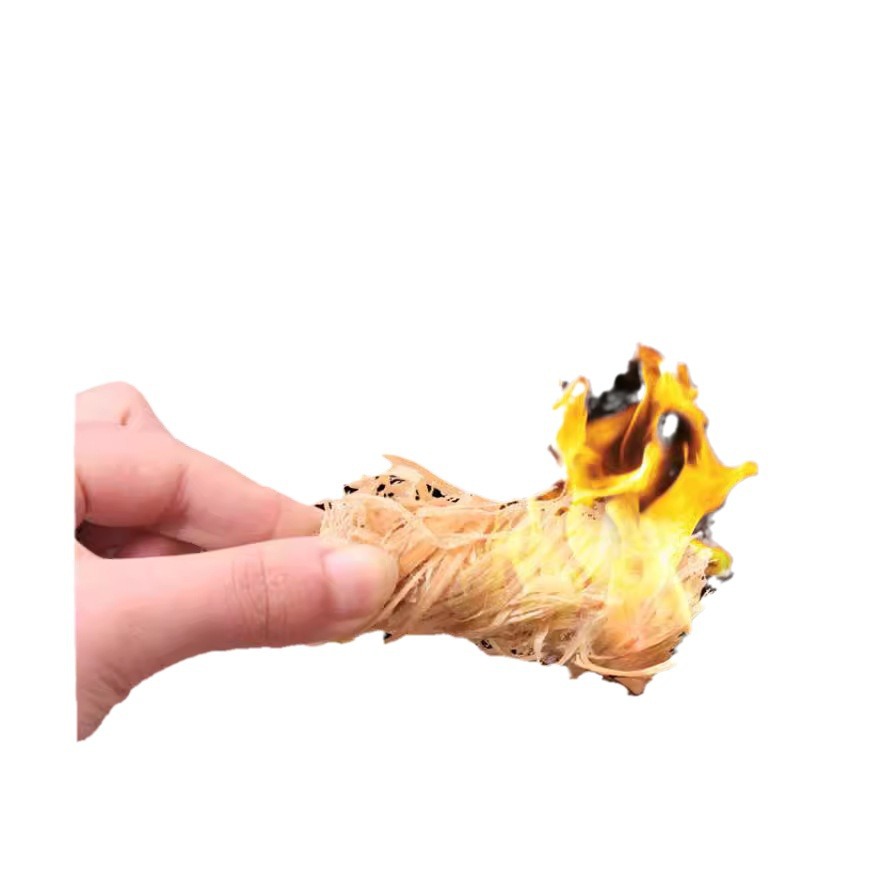 Wax Wood Stick, Lighted, Fire, Charcoal Combustion Accelerant, Firewood Roll