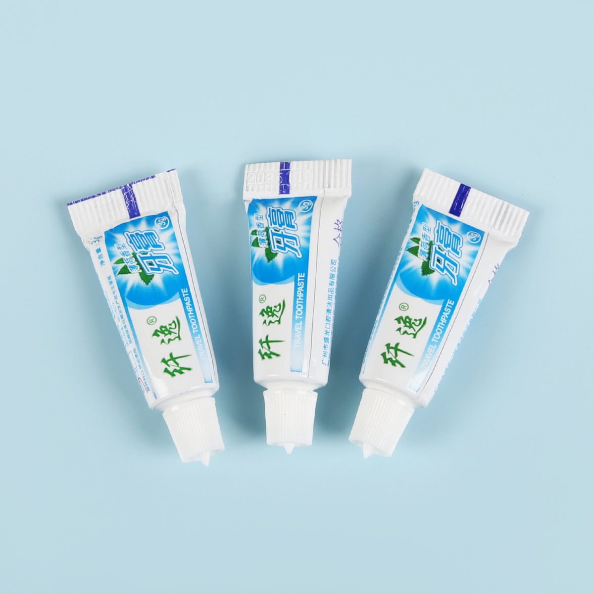 Disposable Toothpaste Hotel Men's and Women's Guest Room Toiletries Hospitality Travel Gum Protection Portable Small Toothpaste