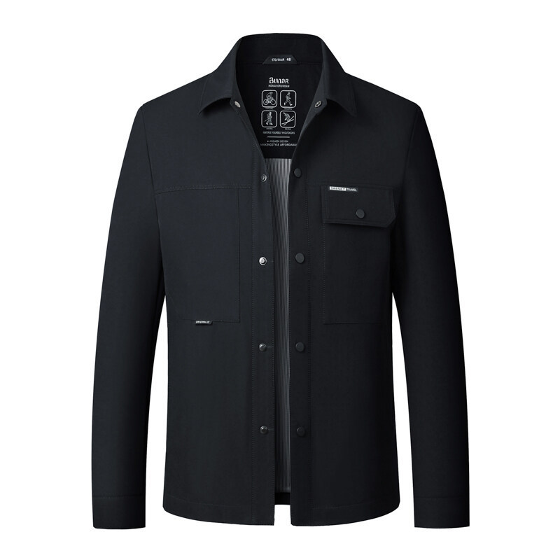 2025 Spring and Autumn New Men's Jacket 3D Thin Casual Versatile Light Luxury Men's Top Korean Style Green