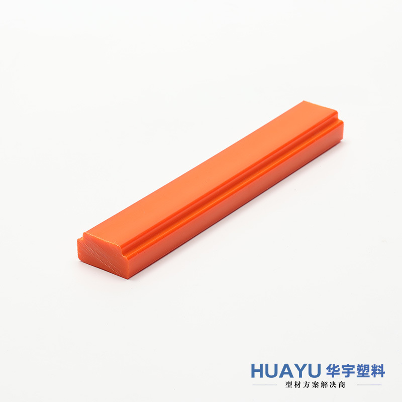 Customized Pe Special-Shaped Materialupe Thermal Extruded Plastic Plastic Strips Industrial Solid Strips Decorative Strips Insulation Wear-Resistant and High-Resistant