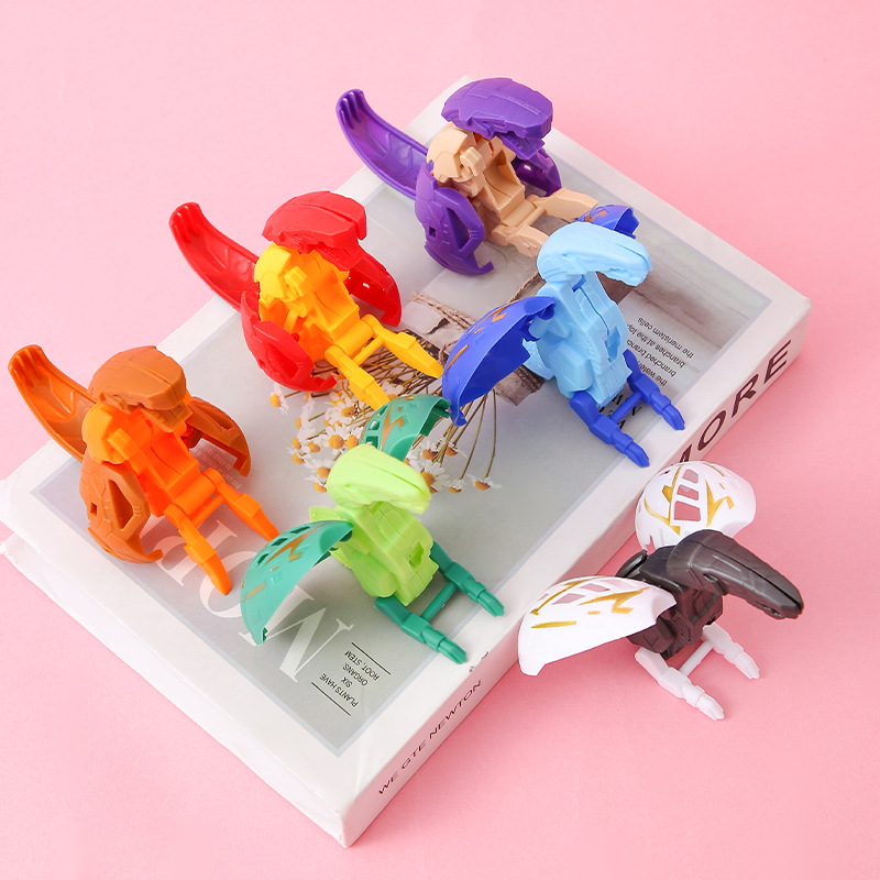 Dinosaur Deformed Toys Deformed Egg Children's Simulation Dragon Egg 6.4cm Gashapon Boy Kindergarten Gift Wholesale