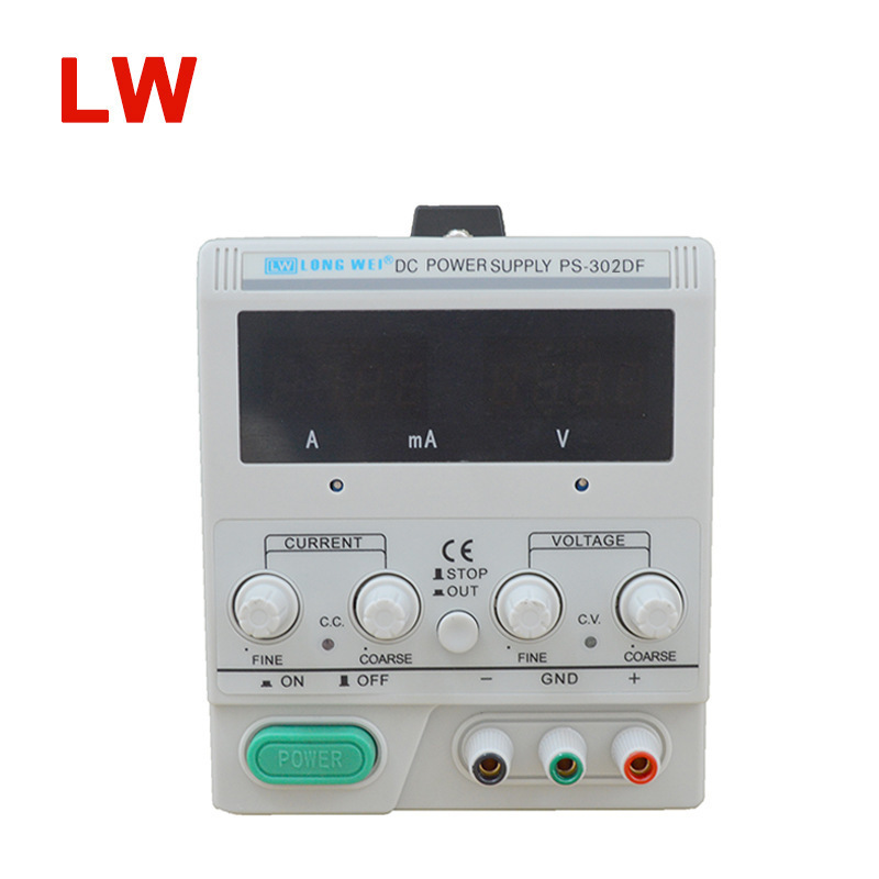 Ps302Df Linear Dc Regulated Power Supply High Precision Display Low Ripple Noise Electroplating Test Aging Power Supply