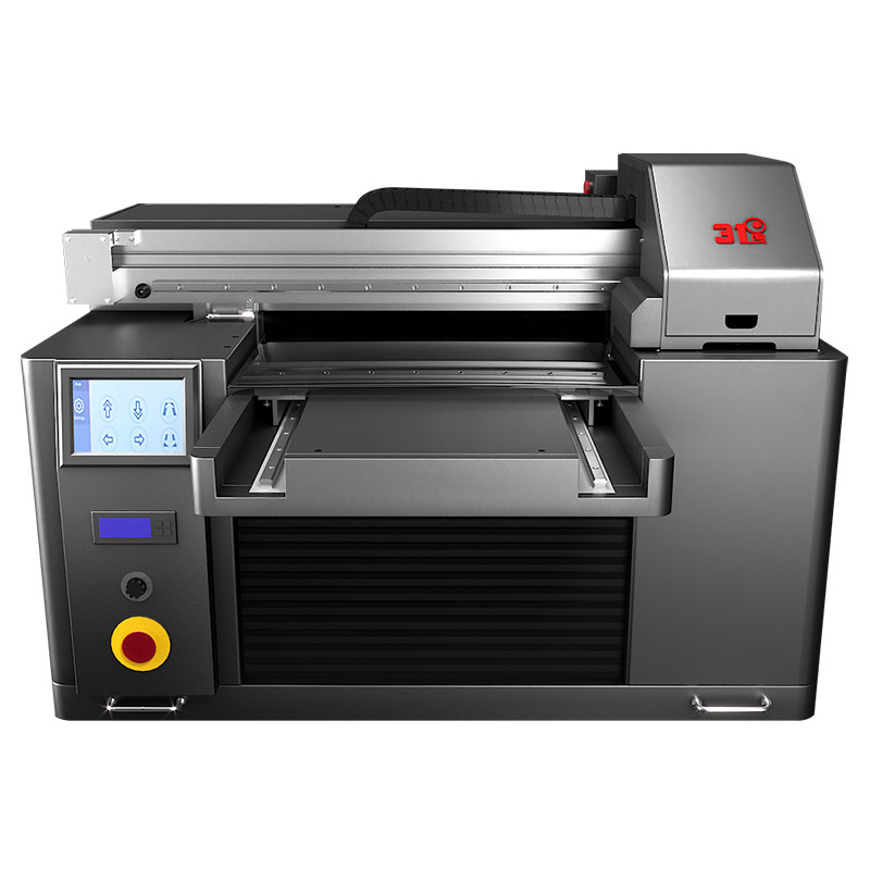 Visual Positioning Desktop Cloth Small Uv Printer Shoe Pattern Plastic Cloth Acrylic Crystal Label Printing Machine