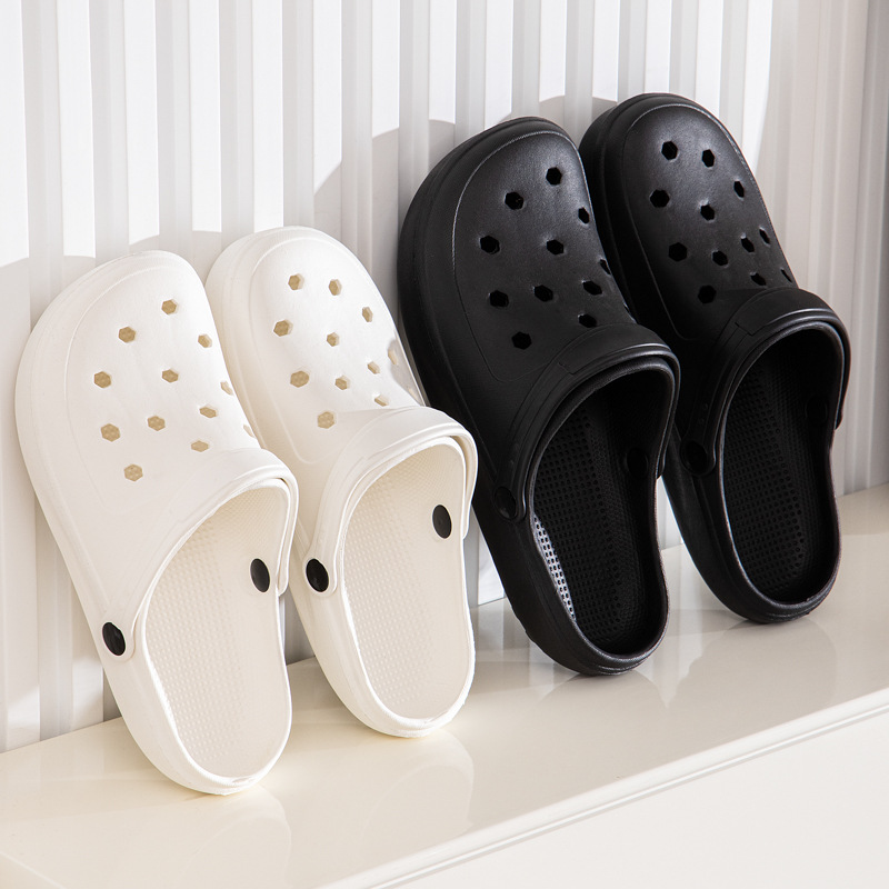 Qida Shun New 235 Hole Shoes Summer Garden Shoes Men's and Women's Drifting Shoes Couple Beach Shoes Factory Wholesale