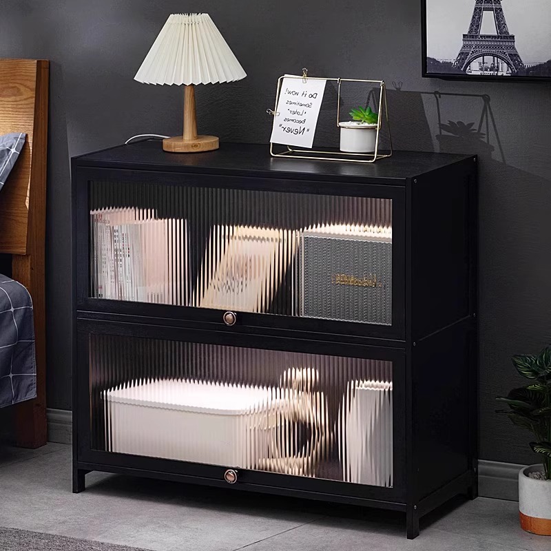 Simple Bedside Table Small Household Ultra-Narrow Bedside Cabinet Storage Cabinet Bedroom Household Bedside Table Bedside Cabinet