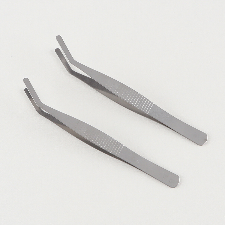 Supply tea set matching products 12cm small stainless steel tea clip travel tea set matching