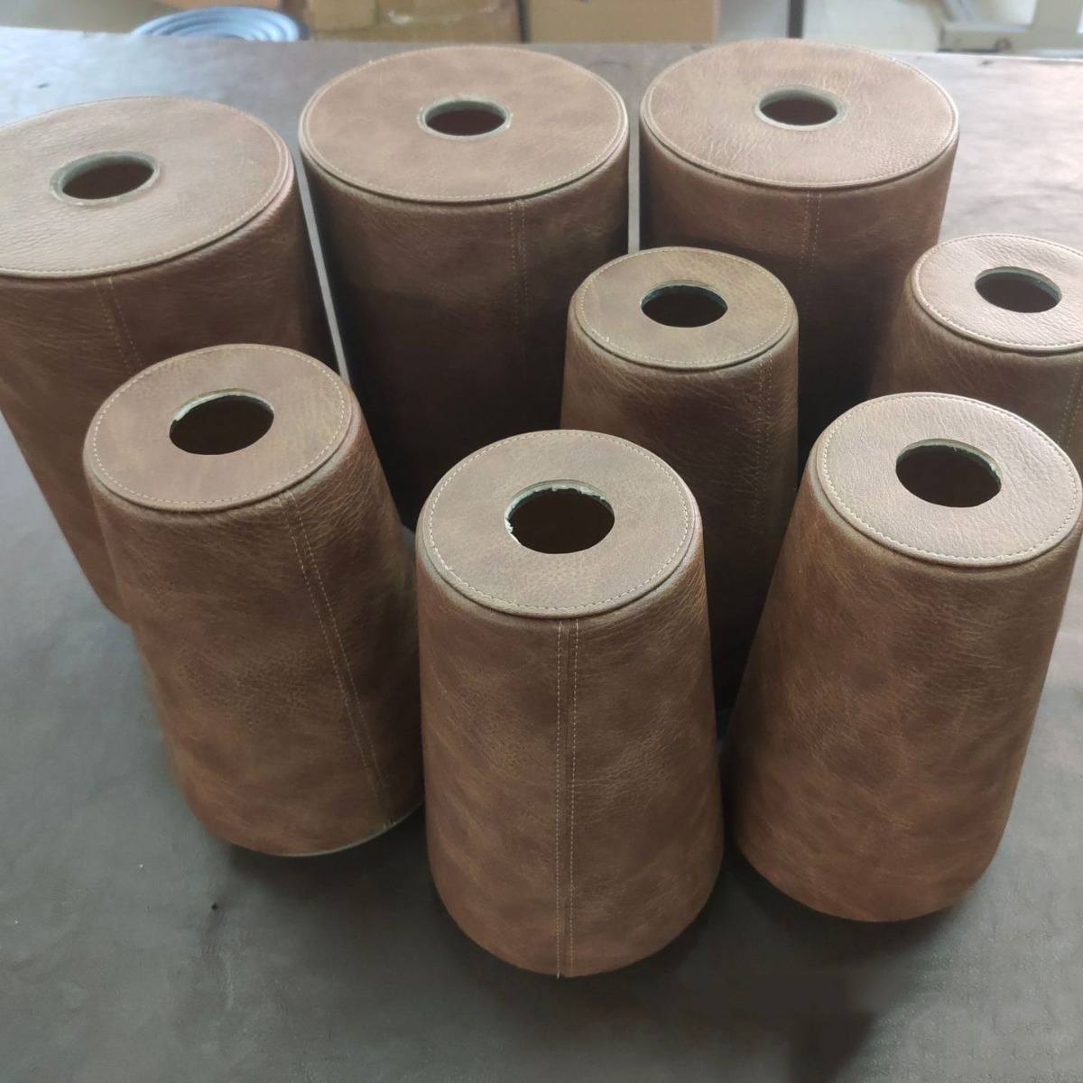 Фабрика профессиональной обработки фанеры освещения обработка абажура изогнутой кожи фанеры