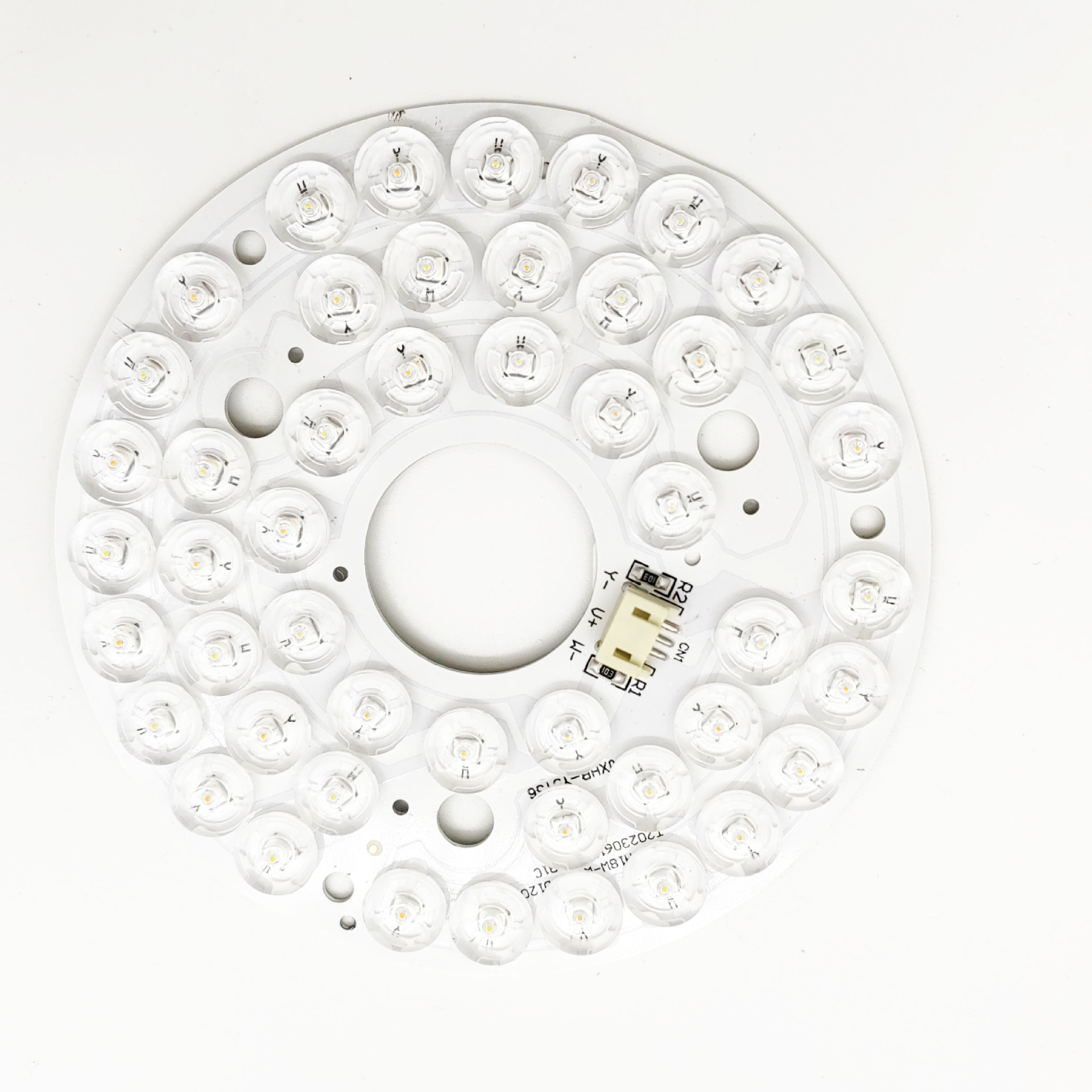 120mm diameter 36V dimming color fan light source ceiling fan light module leaf fan 18w22w wick