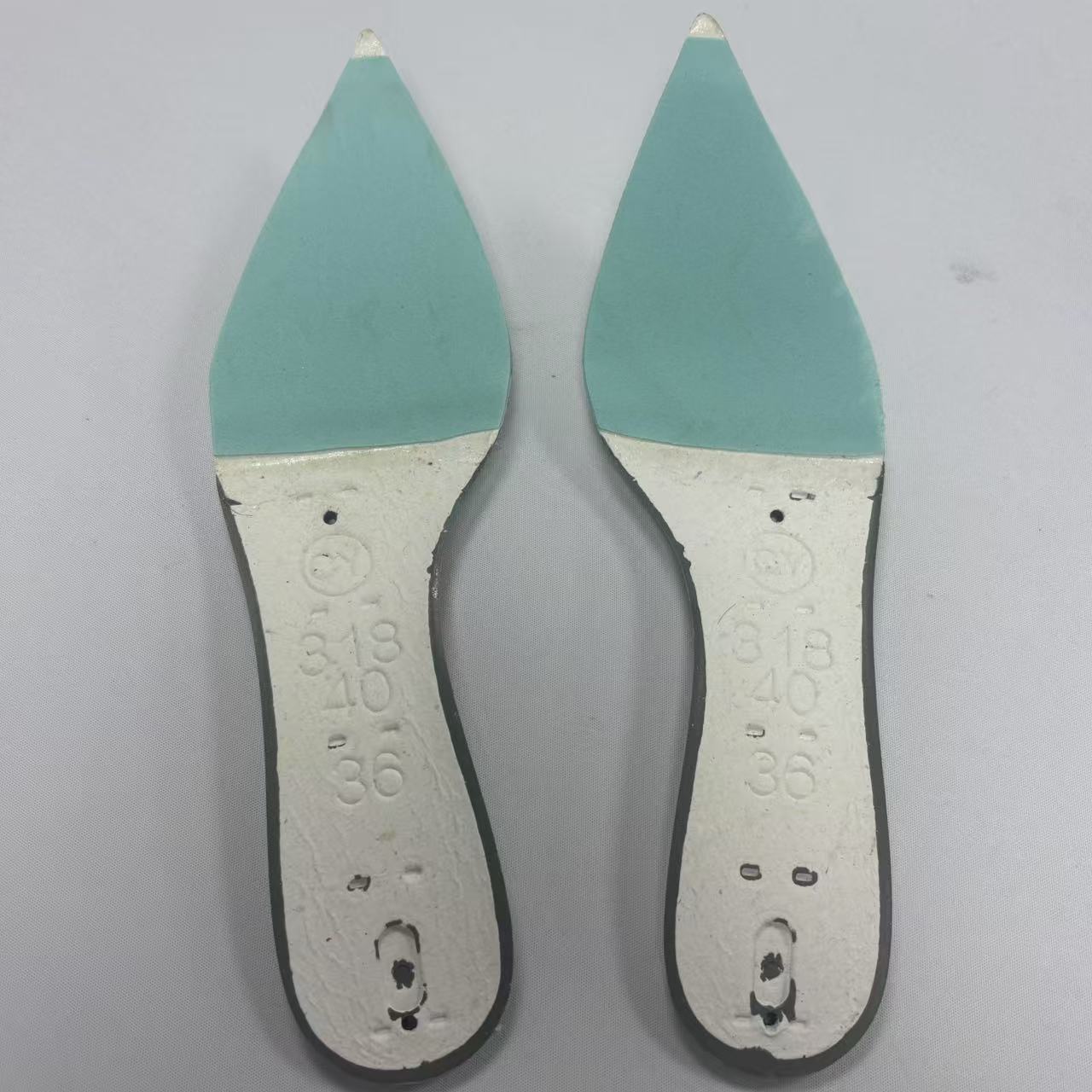 Factory Wholesale Direct Sales Dongbao Shoe Material Injection Molded Midsole Pvc Material 2025 Popular Spring Pointed Toe High Heel Sole