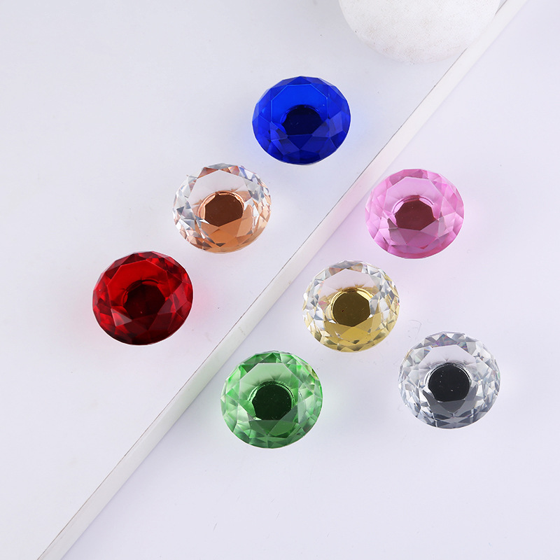 Оптовая продажа, современная ручка из кристаллов для мебели