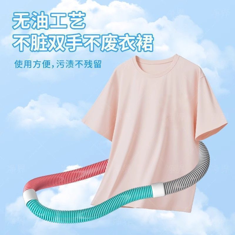 Spring Hula Hoop Does Not Hurt the Waist, Soft Body Training Waist and Belly Training Artifact, Foldableable Women's Weighted Abdominal Fitness Hula Hoop
