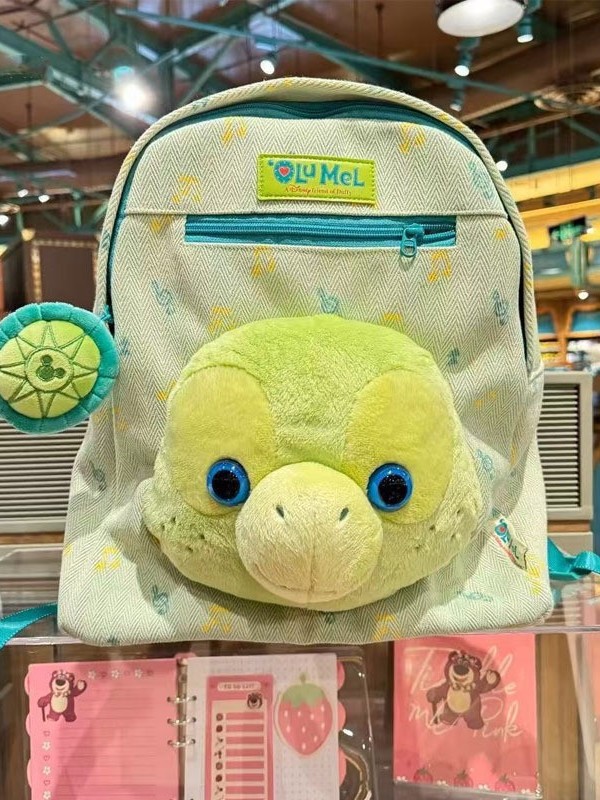 Paradise College Duffy Shirley Cake Pie Plush Bag Backpack Cartoon Doll Bag Large Capacity Student Bag Pain Bag