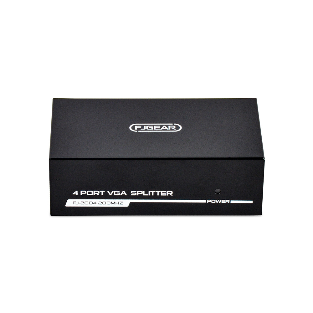 Fengjie Yingchuang Vga Splitter 200Mhz One Input Four Output Vga Video Splitter 1 to 4 High-Definition Transmission