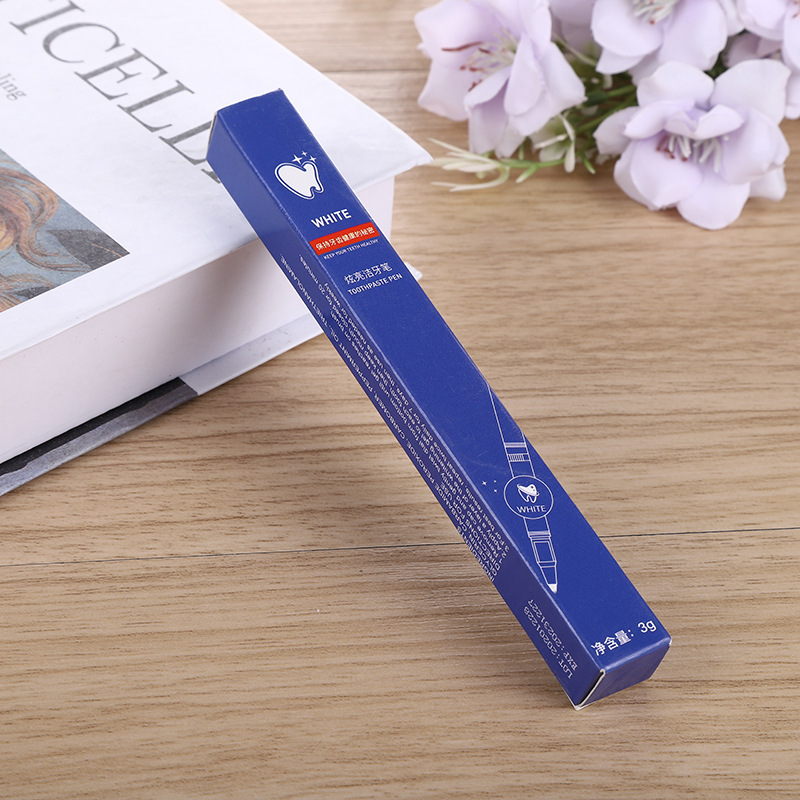 Factory direct wholesale WHITE dazzle bright teeth cleaning pen rotating beautiful tooth Pen tooth pen gel tooth pen