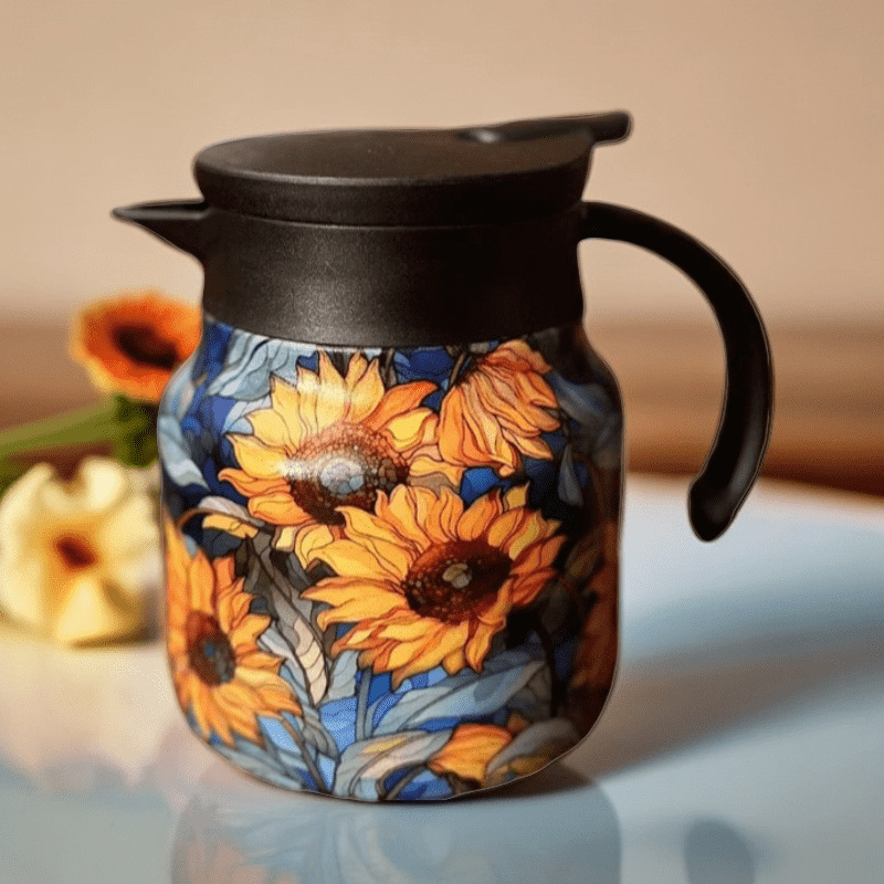 316 tea water separation insulation pot teapot 800ml stewed teapot teapot coffee pot stainless steel liner insulation pot