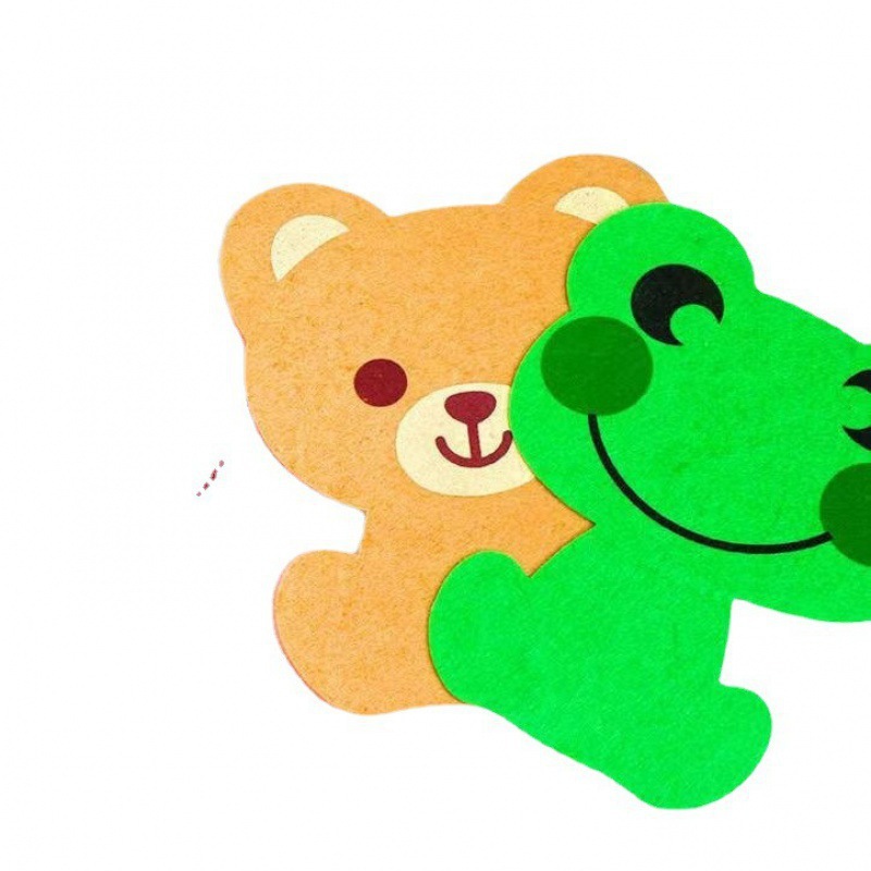 Felt Toilet Deodorant Sticker Toilet Bathroom Aromatherapy Deodorant Sticker Self-adhesive Toilet Sticker Cute Cartoon Fragrance Sticker