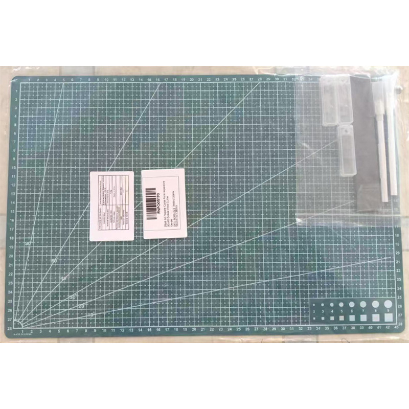 Pp Plastic A3 Mat + Metal Engraving Knife + Ruler 15cm + Blade Combination Set